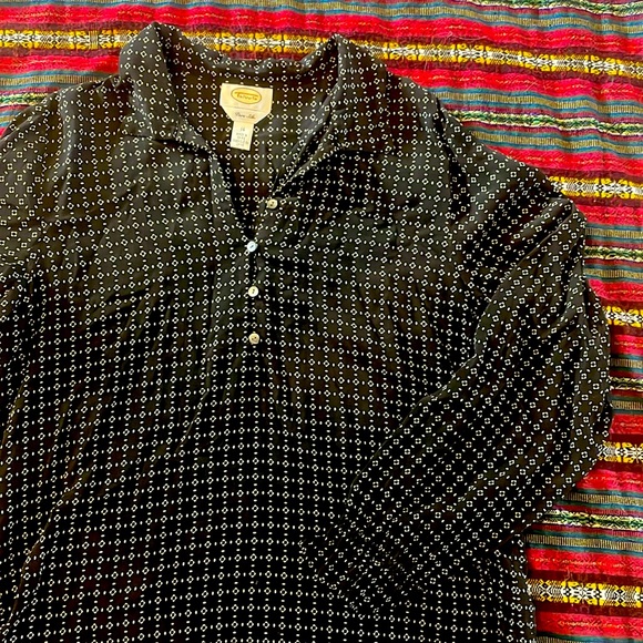 Talbots Pure Silk Blouse - Picture 4 of 6